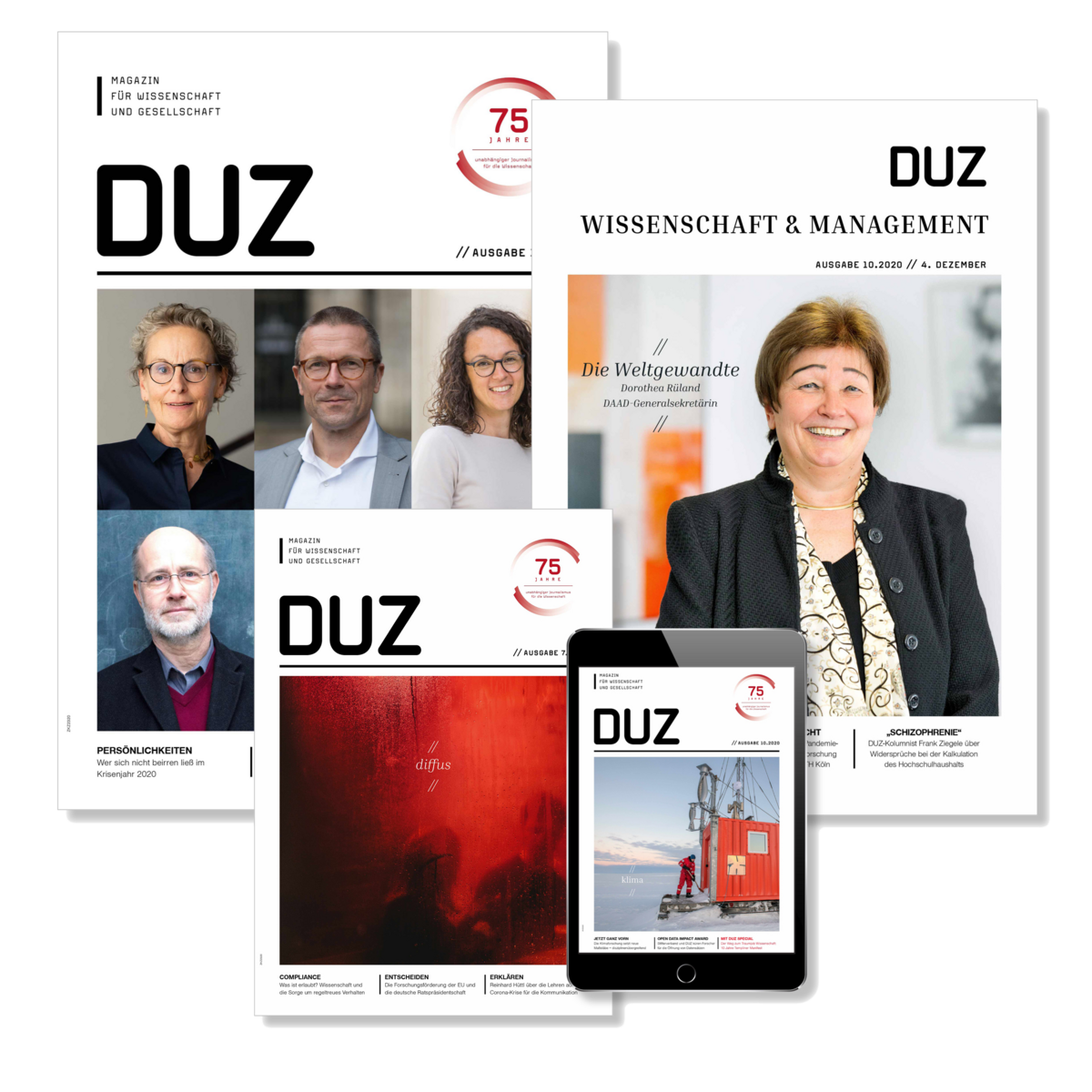 DUZ Magazin // DUZ Wissenschaft & Management